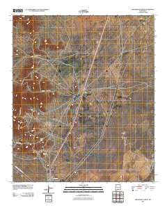 Orogrande North 2010 topographic map thumbnail