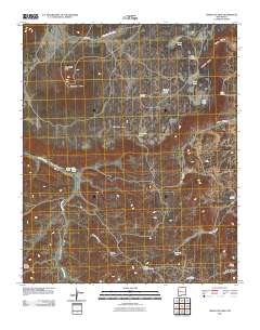 Cebollita Peak 2010 topographic map thumbnail