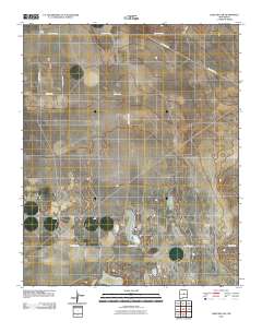 Lobo Hill SW 2010 topographic map thumbnail