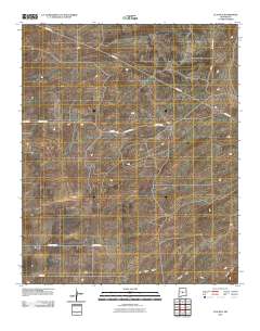 Claunch 2010 topographic map thumbnail
