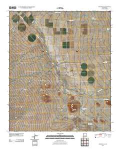 Muir Ranch 2010 topographic map thumbnail