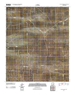 Flying M Ranch 2010 topographic map thumbnail