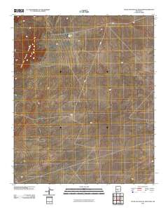 Little San Pascual Mountain 2010 topographic map thumbnail