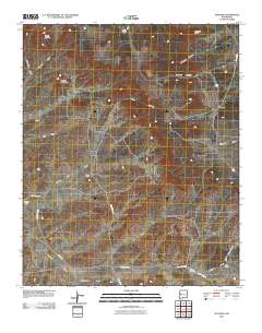 Techado 2010 topographic map thumbnail