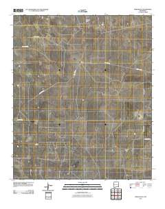 Frier Ranch 2010 topographic map thumbnail