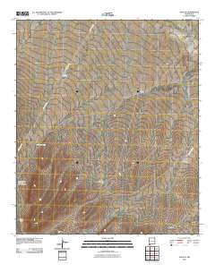 Gage SE 2010 topographic map thumbnail
