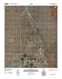 San Simon Cienega 2010 topographic map thumbnail