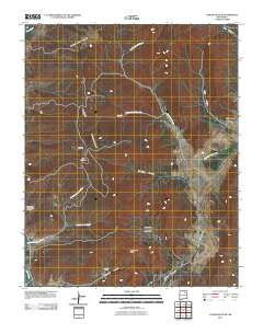 Comanche Peak 2010 topographic map thumbnail