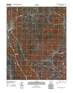 Surrender Canyon 2010 topographic map thumbnail