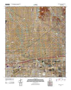 Deming East 2010 topographic map thumbnail