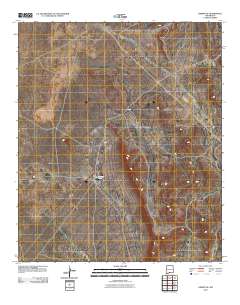Desert NE 2010 topographic map thumbnail