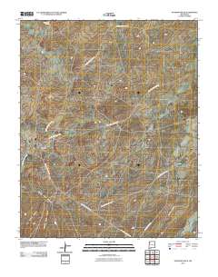 Standing Rock 2010 topographic map thumbnail