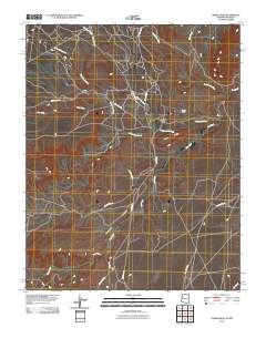 Horse Mesa 2010 topographic map thumbnail