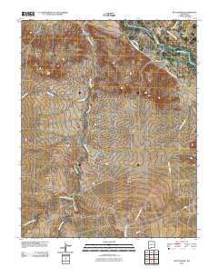Rattlesnake 2010 topographic map thumbnail