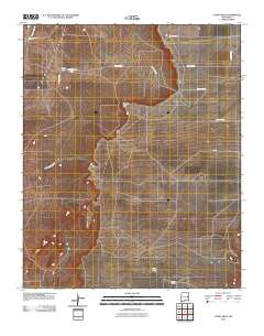 Candy Mesa 2010 topographic map thumbnail