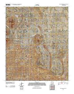 Tres Hermanos 2010 topographic map thumbnail