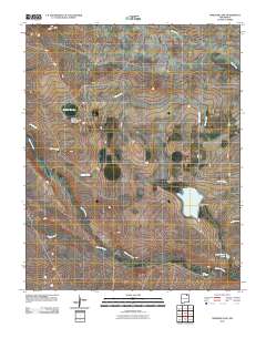 Springer Lake 2010 topographic map thumbnail