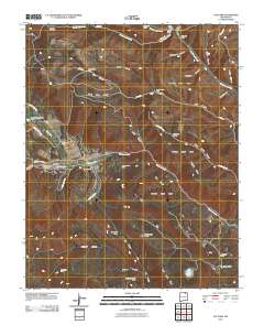 Ute Park 2010 topographic map thumbnail