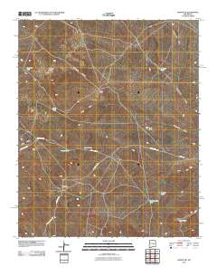 Ramon SW 2010 topographic map thumbnail