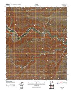 Sunset 2010 topographic map thumbnail