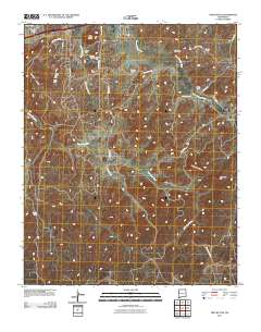 Twin Buttes 2011 topographic map thumbnail