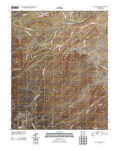 Two Grey Hills 2010 topographic map thumbnail