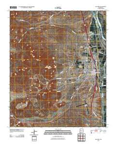 Socorro 2010 topographic map thumbnail