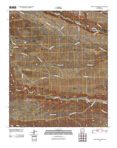 Skute Stone Arroyo 2010 topographic map thumbnail