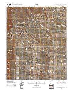Arroyo de las Calabacillas 2010 topographic map thumbnail