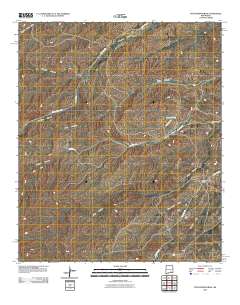 Strychnine Draw 2010 topographic map thumbnail