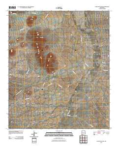 Tank Mountain 2010 topographic map thumbnail