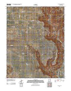 Yates SE 2010 topographic map thumbnail