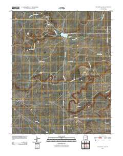 Weatherly Lake 2010 topographic map thumbnail