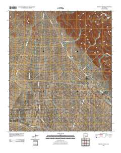 Sixteen Canyon 2010 topographic map thumbnail