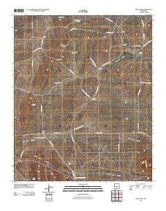 Wrye Peak 2010 topographic map thumbnail
