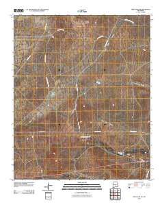 Wrye Peak NW 2010 topographic map thumbnail
