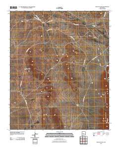Wrye Peak SW 2010 topographic map thumbnail