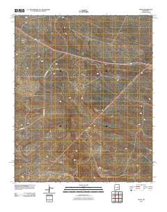 Tejon 2010 topographic map thumbnail