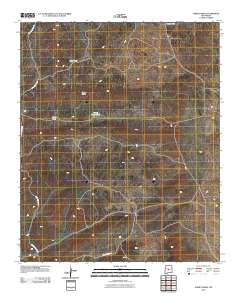 Turkey Ridge 2010 topographic map thumbnail