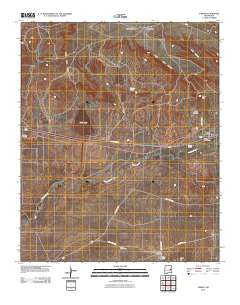 Taiban 2010 topographic map thumbnail