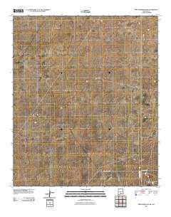 Tres Hermanos SW 2010 topographic map thumbnail