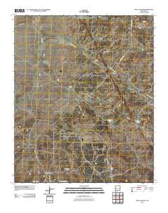 Tres Lagunas 2010 topographic map thumbnail