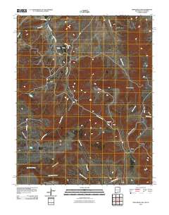Trinchera Pass 2010 topographic map thumbnail