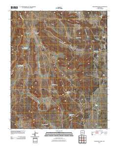 Wildhorse Mesa 2010 topographic map thumbnail