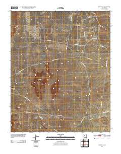 Wind Mesa 2011 topographic map thumbnail
