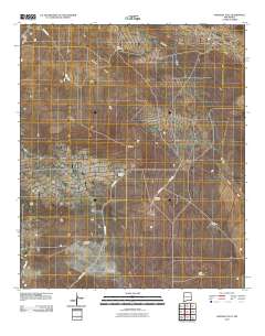 Woodley Flat 2010 topographic map thumbnail