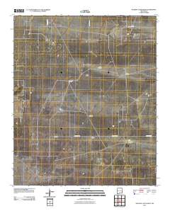 Walking Cane Ranch 2010 topographic map thumbnail