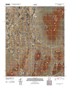 Fairview Mountain 2010 topographic map thumbnail