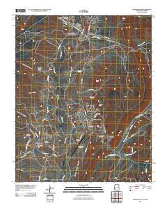 Window Rock 2010 topographic map thumbnail