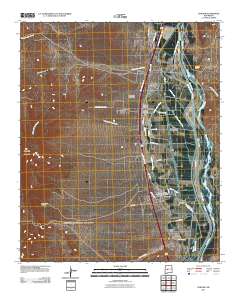 Lemitar 2011 topographic map thumbnail